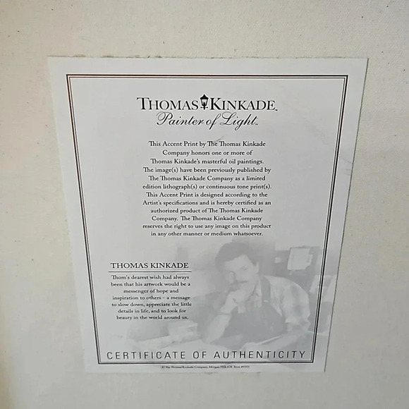 THOMAS KINKADE ART - Picture 2 of 12
